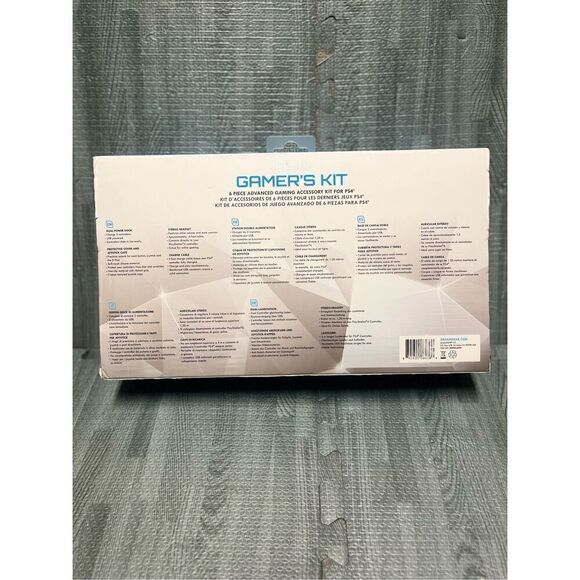 dreamGEAR Advanced Gamer's Starter Kit for PlayStation 4 PS4 NEW 6 Piece Kit - Picture 6 of 7